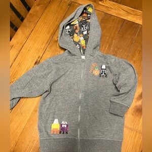 Disney Gray Kids Hoodie with Star Wars Halloween